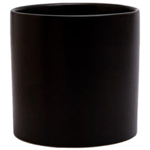 Load image into Gallery viewer, black plant pot
