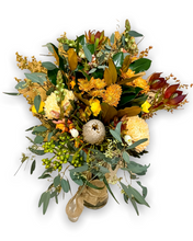 Load image into Gallery viewer, Autumn Bloom Bouquet and vase