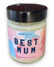 Load image into Gallery viewer, Best Mum candle, lemongrass and coconut