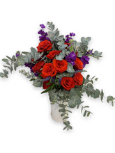 Load image into Gallery viewer, Red Rose Royale in a Vase
